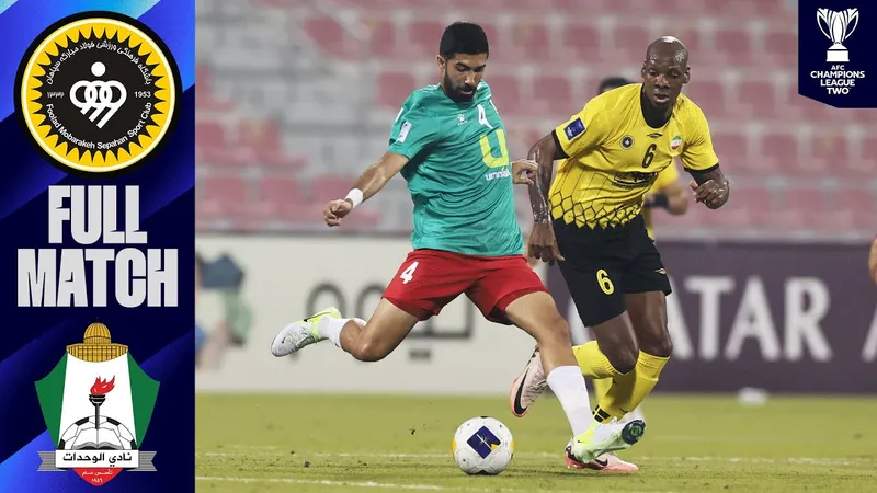 Trận đấu giữa đội Foolad và Sepahan