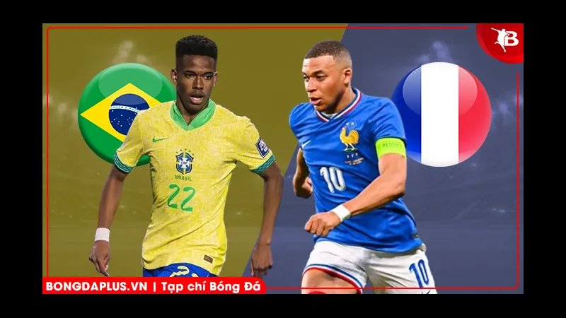 Cầu thủ Brazil tạo ra cơ hội ghi bàn trước Pháp